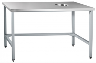 Стол для сбора отходов Abat ССО-1 (краш) (210000080576) в ШефСтор (chefstore.ru)